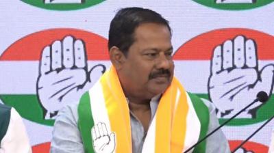 Lok Sabha member from Muzaffarpur Ajay Nishad left BJP and joined Congress