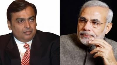 Ambani and Modi
