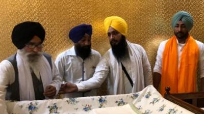 Ranjit Bawa at Darbar Sahib Amritsar 