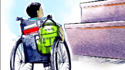 Child on Wheel chair