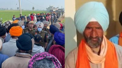 The priest who was worshiping in the mandir was killed by hitting him on the head with an iron rod