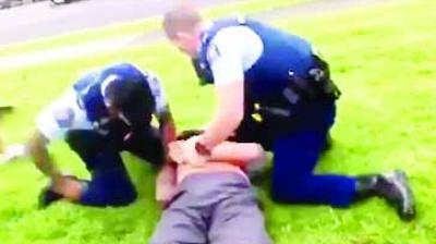 Police Arresting 13 year Old Child