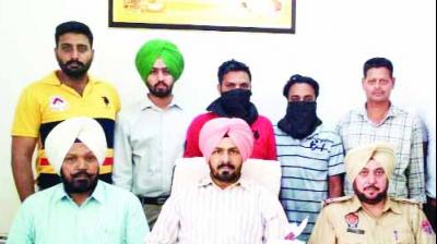 Information Providing STF Incharge Harbans Singh