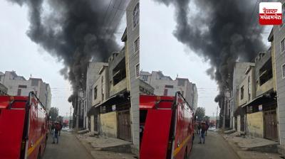 Fire breaks out in Bawana industrial area of ​​Delhi