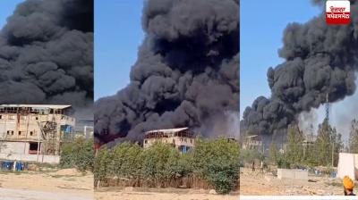  Derabassi Chemical Factory Fire News in punjabi 