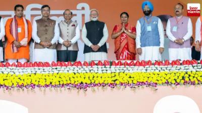 Ministers inducted in new cabinet led by Delhi Chief Minister Rekha Gupta