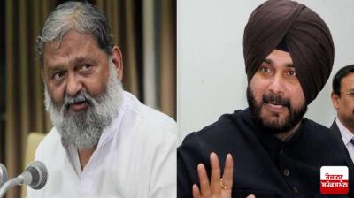 Anil Vij, Navjot Sidhu 