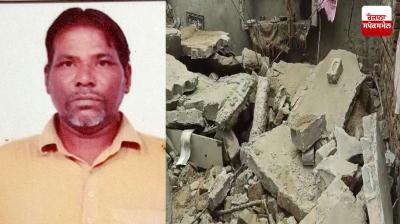 ਮ੍ਰਿਤਕ ਦੀ ਫਾਈਲ ਫੋਟੋ ਅਤੇ ਮਲਬੇ ਦੀ ਤਸਵੀਰ 