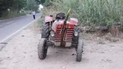 ਹਾਦਸੇ ਦੌਰਾਨ ਟਰੈਕਟਰ ਦੀ ਤਸਵੀਰ 