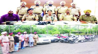 Mrs. Alka Meena, Addressing a Press Conference