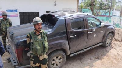 The police recovered the vehicle in which Amritpal Singh was escaping 