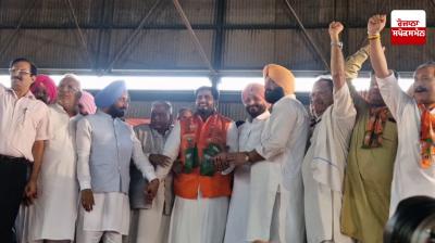 BJP receives response in Punjab, hundreds join BJP in presence of Ravneet Bittu