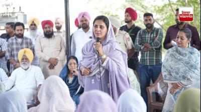Amrita Waring, Punjab Congress candidate from Giddarbaha, is campaigning hard ahead of the November by-elections.