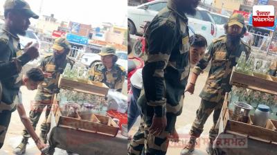  3 suspicious persons were seen walking around wearing army uniform in Pathankot