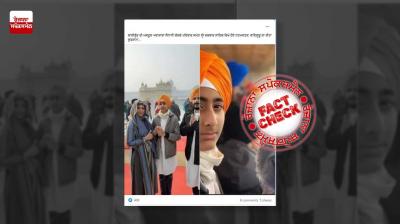 Fact Check Old images of actress Sonali Bendre visiting Harmandir Sahib Amritsar shared as recent