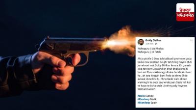 Goldie Dhillon takes responsibility for firing at Kabaddi promoter's house