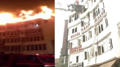 Delhi Karol Bagh Fire 