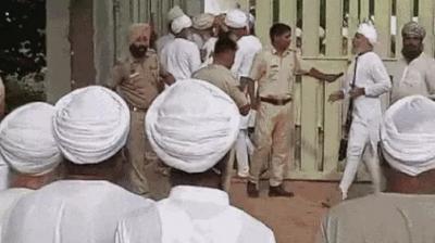 ਡੇਰੇ ਦੀ ਵਿਵਾਦ ਵਾਲੀ ਥਾਂ ’ਤੇ ਭਾਰੀ ਪੁਲਿਸ ਤਾਇਨਾਤ 