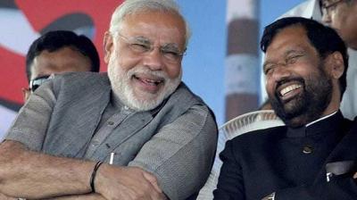 PM Modi-LPJ Paswan