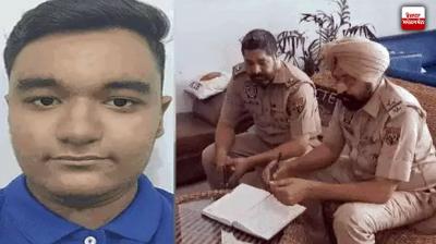 ਵਿਦਿਆਰਥੀ ਦੀ ਫ਼ਾਈਲ ਫੋਟੋ ਤੇ ਜਾਂਚ ਕਰਦੇ ਹੋਏ ਪੁਲਿਸ ਅਧਿਕਾਰੀ 