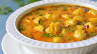 cauliflower with yogurt