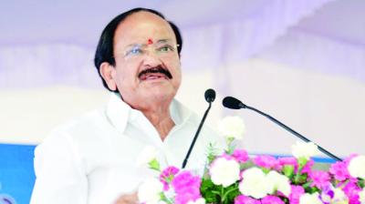 Vice President Venkaiah Naidu addressing in New Delhi 