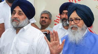 Sukhbir Badal And Parkash Badal