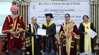 43rd Annual Convocation Ceremony at Sri Guru Gobind Singh College