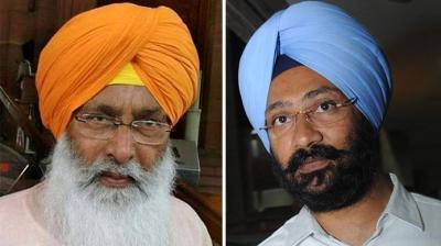 Sukhdev Singh Dhindsa and Parminder Singh Dhindsa
