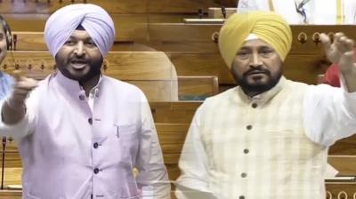 Charanjit Channi and Ravneet Bittu faced each other in Parliament
