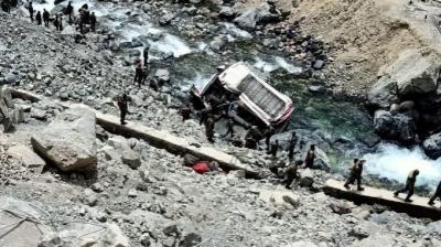 6 army soldiers martyred due to landslide in Ladakh