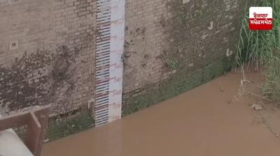 ਘੱਗਰ ਨਦੀ 'ਚ ਪਾਣੀ ਦਾ ਪੱਧਰ ਮੁੜ ਵਧਣ ਲੱਗਾ, ਪਿਛਲੇ 12 ਘੰਟਿਆਂ 'ਚ 3 ਫੁੱਟ ਵਧਿਆ ਪਾਣੀ ਦਾ ਪੱਧਰ