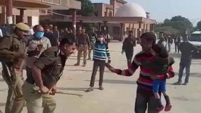  UP police torture