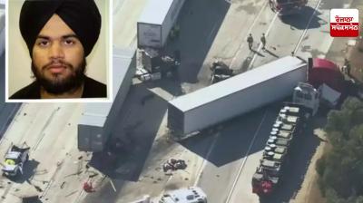 21-year-old Punjabi truck driver crashes into multiple vehicles in America