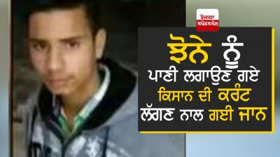 A farmer who went to irrigate paddy died due to electrocution