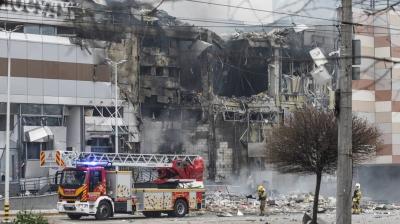 Russia unleashes one of the year's biggest aerial barrages against Ukrainian targets