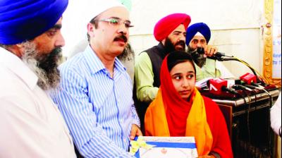 Honoring Sikh Student