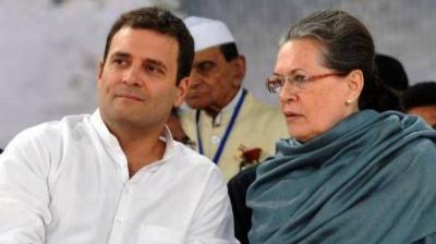 Rahul and Sonia Gandhi
