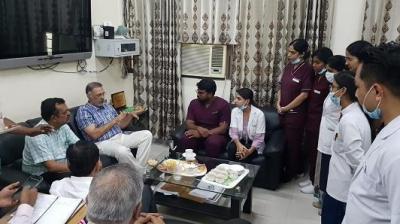 Government announced to regularize the staff of Ayurvedic College soon