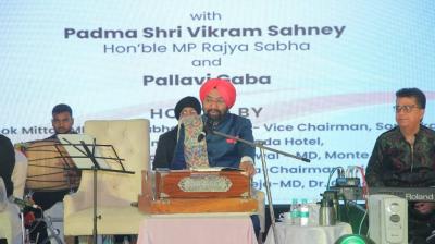 Vikramjit Singh Sahney presented a mesmerizing Sufi evening with music News in punjabi 