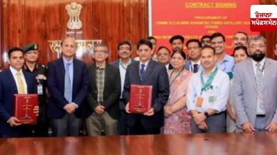 operational capability of the Indian Army the Ministry of Defence has signed contracts worth Rs 6900 crore for weapons.