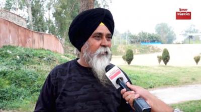 Sukhwinder Singh, a victim of the 1984 Sikh genocide, expresses his pain