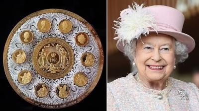  Precious coin released on the first anniversary of Queen Elizabeth II