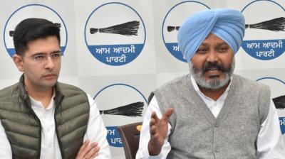 Harpal Cheema and Raghav Chadha