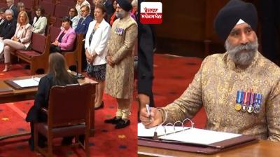 Baltej Singh Dhillon takes oath as Senator  Canada News
