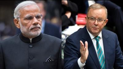 Narendra Modi and Scott Morrison
