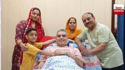 Disabled Punjabi youth Sunil reaches his parents thanks to the efforts of Indian Consulate General Milan