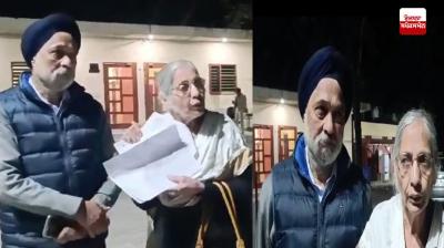ਪੀੜਤ ਹਰਭਜਨ ਕੌਰ (68 ਸਾਲਾ) ਪੱਤਰਕਾਰਾਂ ਨੂੰ ਜਾਣਕਾਰੀ ਦਿੰਦੀ ਹੋਈ 