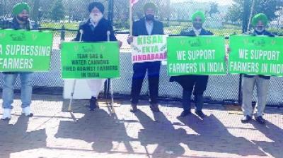 Support farmer protest