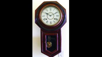 The 100-year-old clock